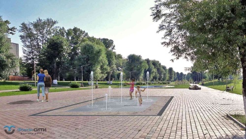 Проектирование сухих светомузыкальных фонтанов - Фонтан СИТИ. Тел: 8-800-234-5405