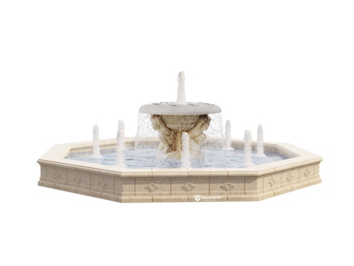 Фонтан FC "Атланты" октагон 5504