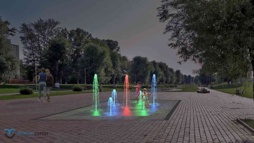 Проектирование сухих светомузыкальных фонтанов - Фонтан СИТИ. Тел: 8-800-234-5405