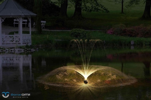 Готовый плавающий фонтан для пруда купить - Фонтан СИТИ. Тел: 8-800-234-5405.