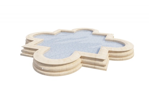 Архитектурный бетон под камень для фонтана - Fontan.city. Тел: 8-800-234-5405, г.Москва, м. ВДНХ, ул.Касаткина д.3а, стр.7