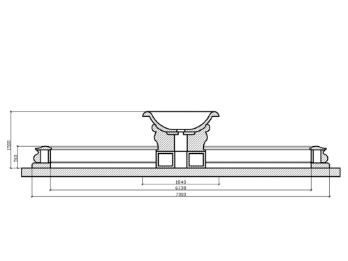 Фонтанная композиция FC "Атланты" 7000