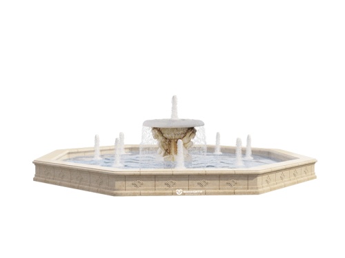 Фонтан FC "Атланты" октагон 6724