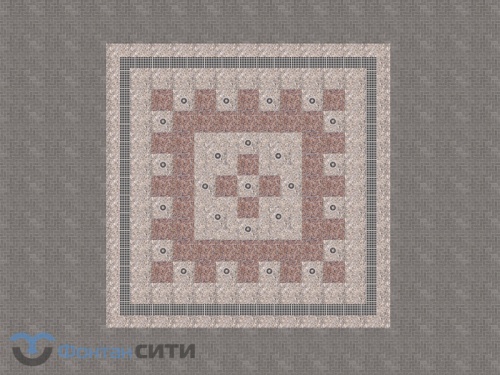 Сухой фонтан фото типового решения от Фонтан СИТИ. Тел: 8-800-234-5405