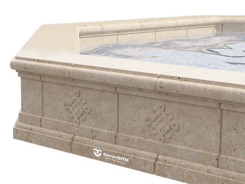 Борт фонтана FC "Октагон" 7955