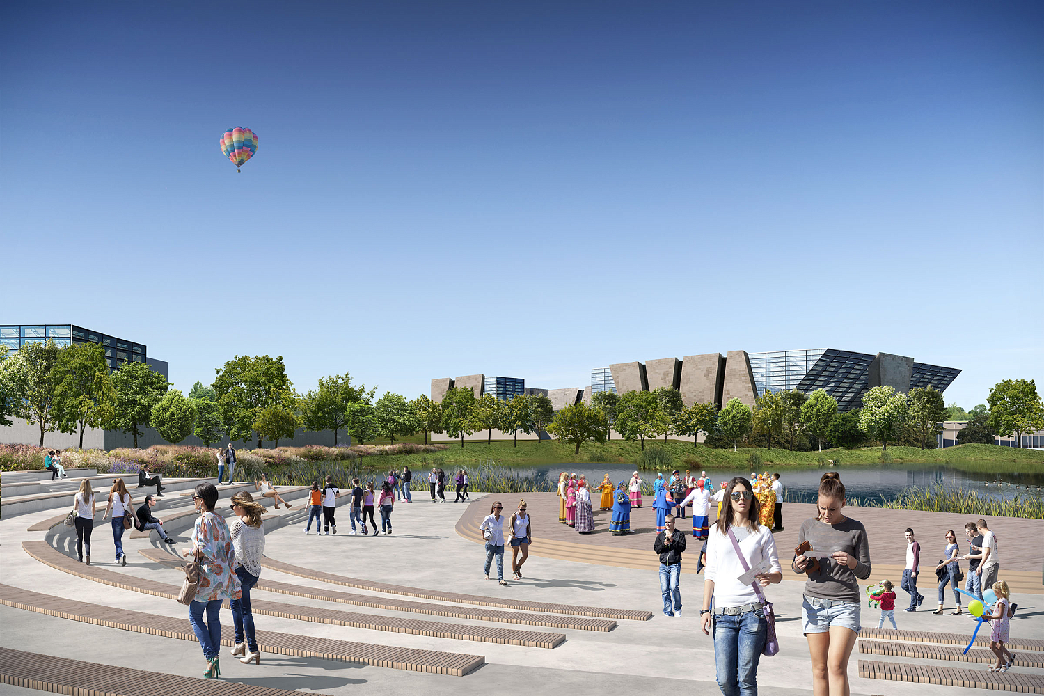 Проект развития городского пространства «Притяжение» в Магнитогорске.