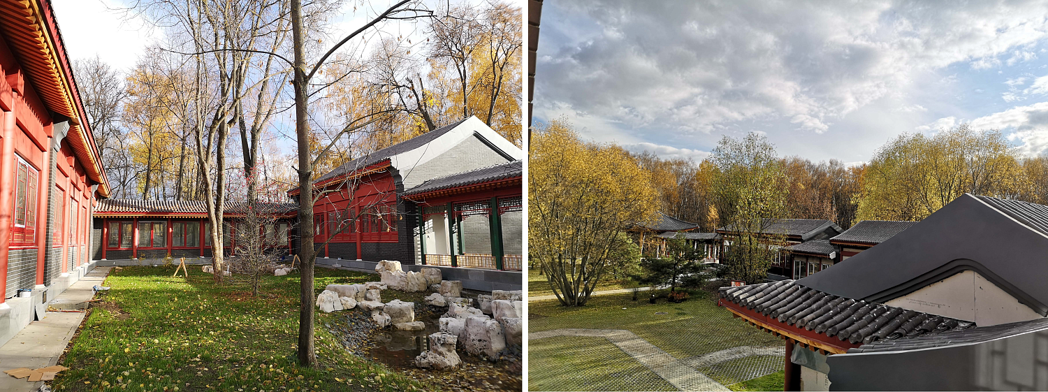 Традиционный китайский парк «Хуамин»