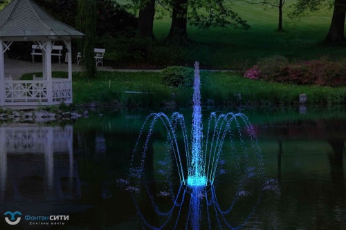 Плавающий фонтан для пруда цена - Вальс. Фонтан СИТИ Тел: 8-800-234-5405
