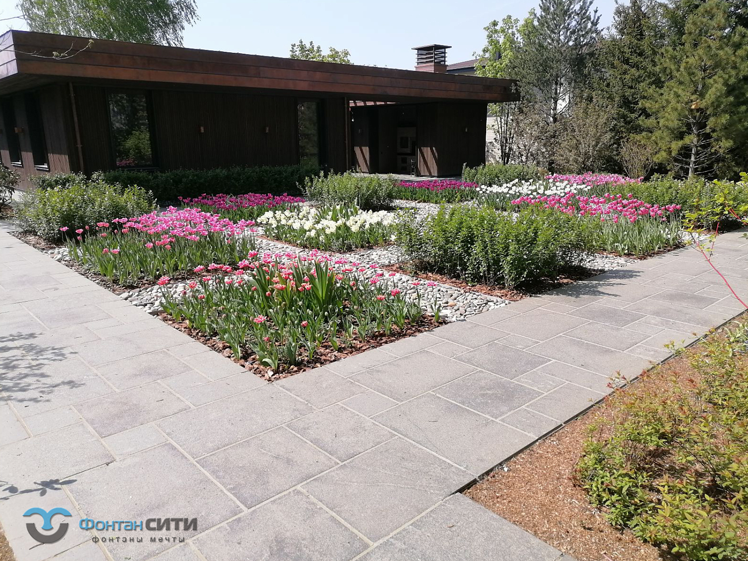 Благоустройство частной усадьбы пос. Раздоры Московская обл.