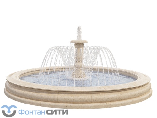 Фонтанная композиция FC "Каменный цветок" 5000