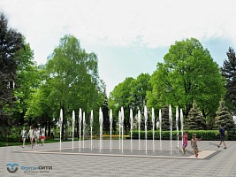 Сухой фонтан строительство в России - Фонтан СИТИ. Тел: 8-800-234-5405