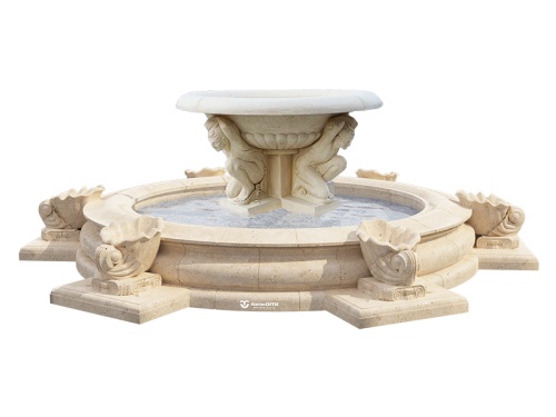 Фонтанная композиция FC "Атланты" 3500 с наутилусами