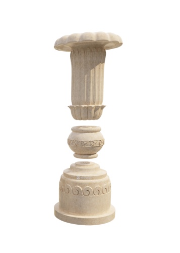 Фонтанная композиция FC "Каменный цветок" 3500 с Нептуном