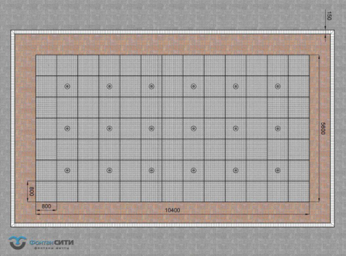 Сухой фонтан строительство в России - Фонтан СИТИ. Тел: 8-800-234-5405