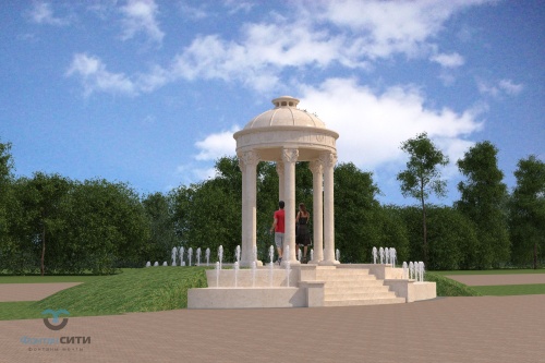 Фонтан FC "Ротонда" 3200 с фонтаном