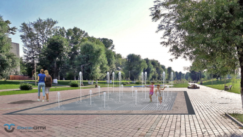 Стоимость строительства сухого фонтана - Фонтан СИТИ. Тел: 8-800-234-5405