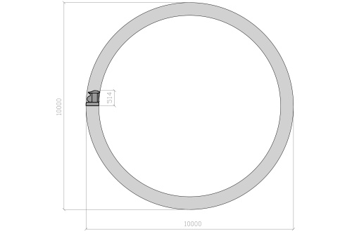Фонтанная композиция FC "Слоны" 10000