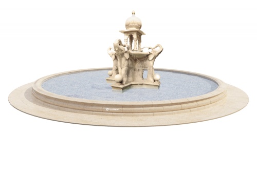 Фонтанная композиция FC "Слоны" 10000