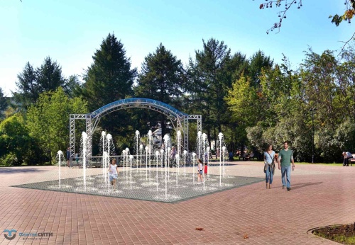 Сухой фонтан фото типового решения от Фонтан СИТИ. Тел: 8-800-234-5405