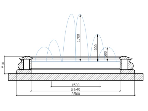 Фонтан Классический FC 3000
