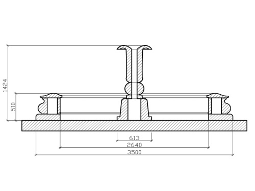 Фонтанная композиция FC "Каменный цветок" 3500 с наутилусами