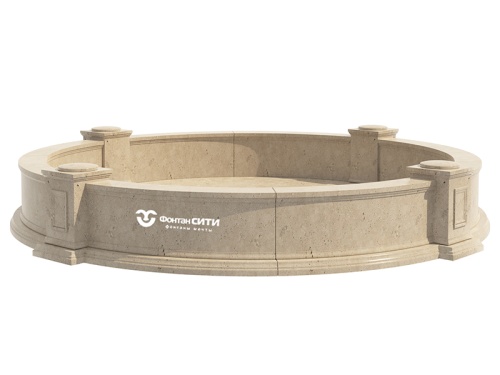 Борт фонтана FC "Кольцо" 3950