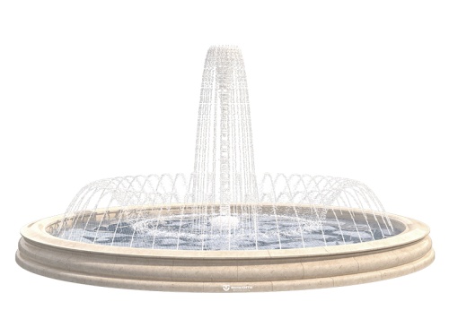 классический фонтан