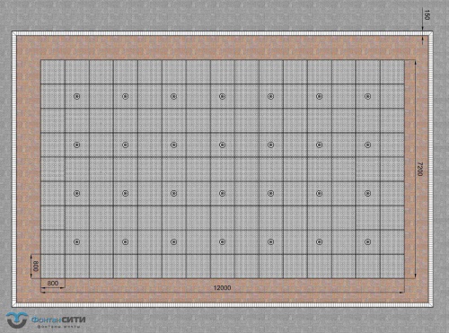 Купить городской пешеходный фонтан - Фонтан СИТИ. Тел: 8-800-234-5405