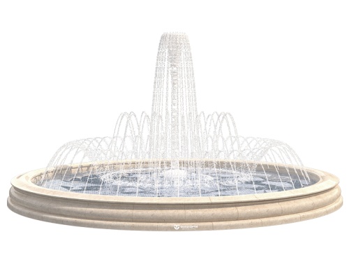 классический фонтан