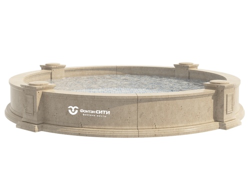 Борт фонтана FC "Кольцо" 4650 - Фонтан СИТИ