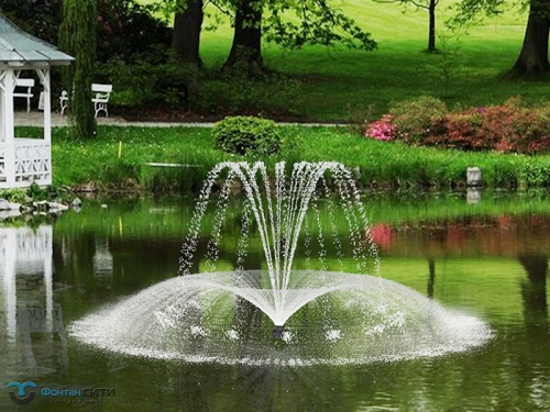 Готовый плавающий фонтан для пруда купить - Фонтан СИТИ. Тел: 8-800-234-5405.