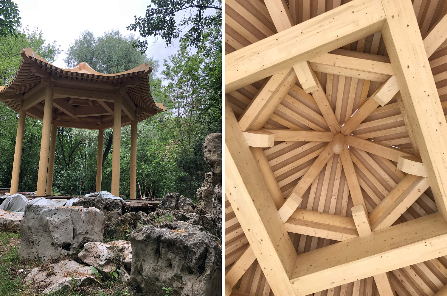 Традиционный китайский парк «Хуамин»