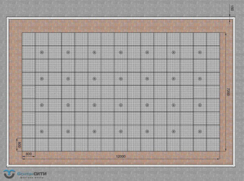 Купить городской пешеходный фонтан - Фонтан СИТИ. Тел: 8-800-234-5405