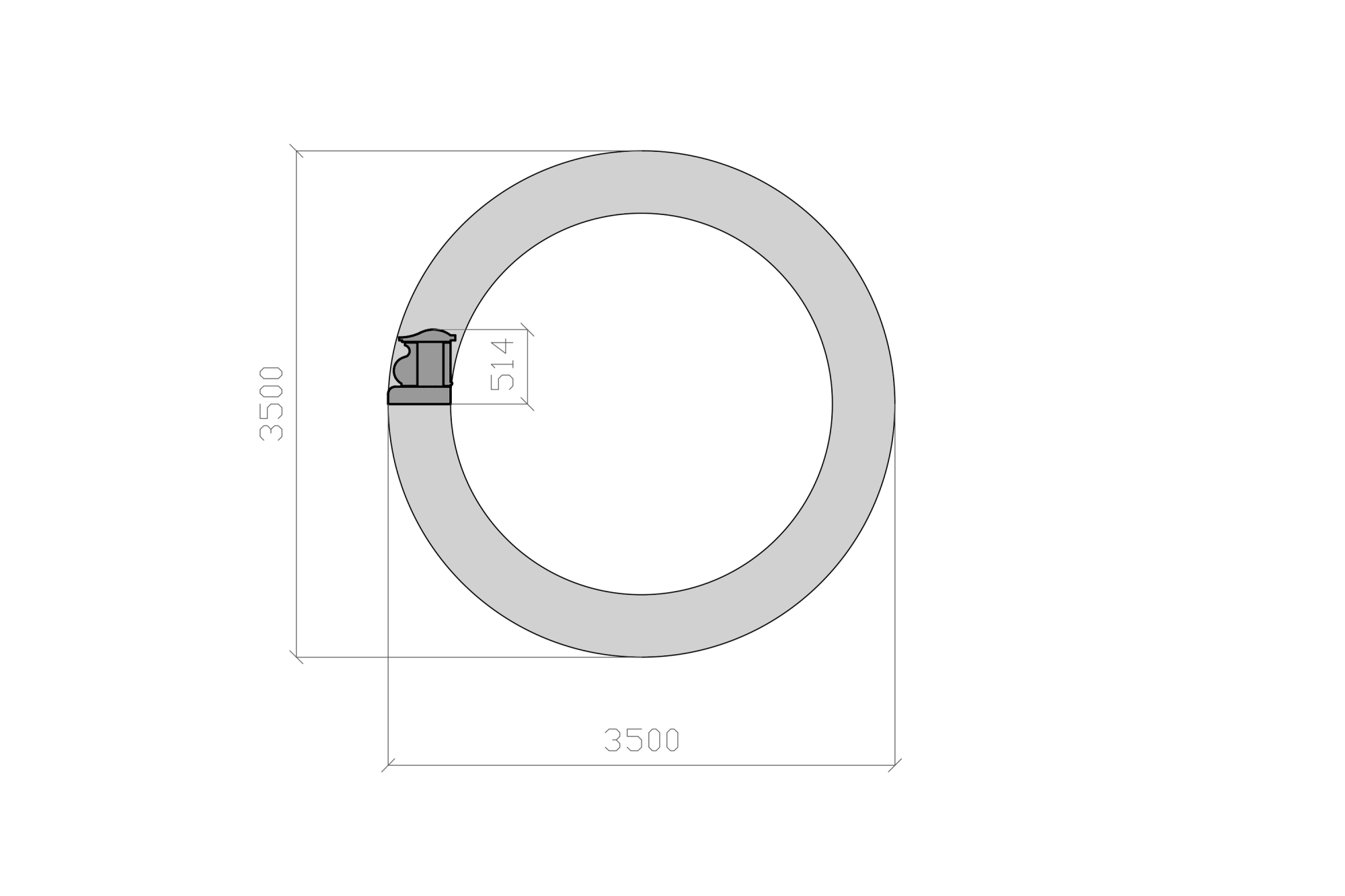 Купить архитектурные формы из бетона - чаша фонтана. Фонтан СИТИ Тел: 8-800-234-5405, г.Москва, м. ВДНХ, ул.Касаткина д.3а, стр.7.