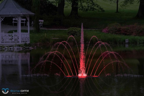 Фонтан плавающий с подсветкой купить - Фонтан СИТИ. Тел: 8-800-234-5405