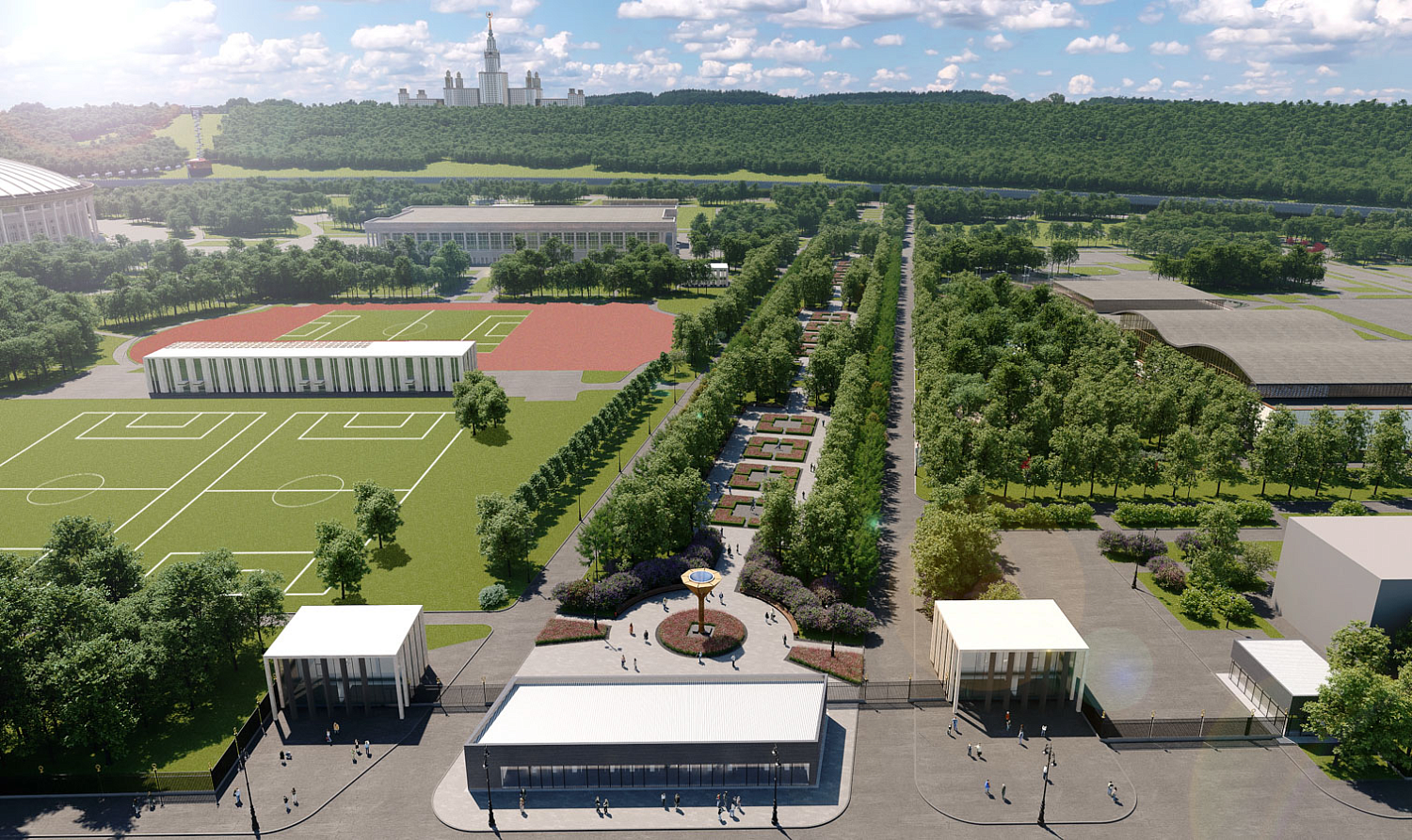 Олимпийский комплекс Лужники