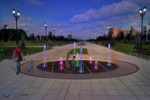 Проект пешеходного фонтана с погружными насосами. Фонтан СИТИ Тел: 8-800-234-5405