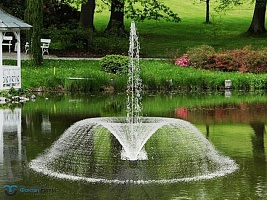 Плавающий фонтан для бассейна и пруда - Лебедь. Фонтан СИТИ Тел: 8-800-234-5405